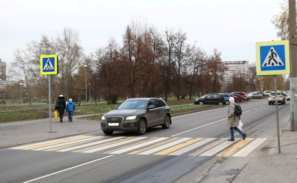 В СЗАО обустроят пять пешеходных переходов/Фото: Артур Новосильцев